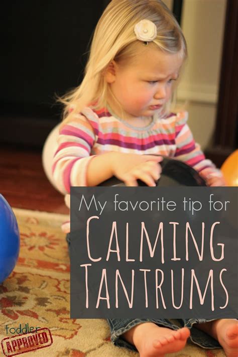 My Favorite Tip For Calming Tantrums - Toddler Approved ...