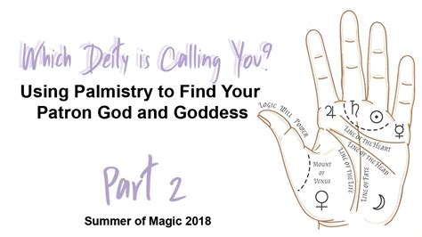Which aspects of nature do you most connect with? Using Palmistry to Find Your Patron God or Goddess ...