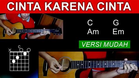 Tanpa alasan cinta datang dan bertahta. Kunci Gitar Judika Cinta Karena Cinta - Chord Gitar Lagu ...