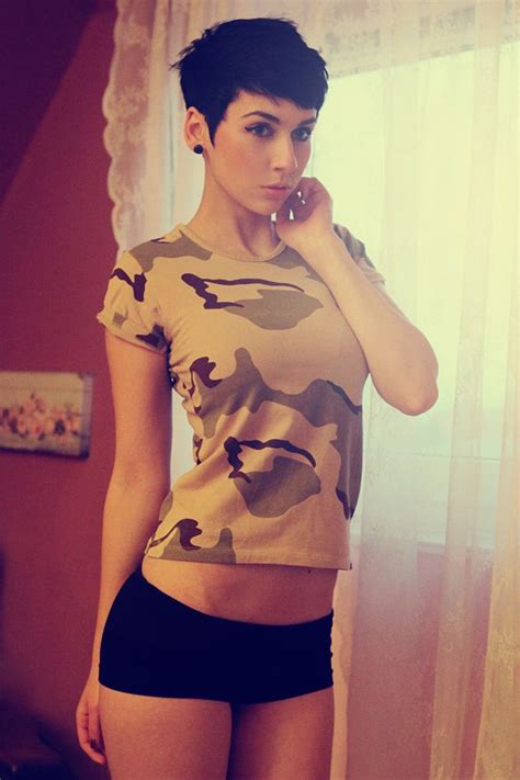 Hair acts as a marker of gender identity, and it seems that when women choose to subvert this, they become a threat. Sexy woman with short hair :) | Girls in 2018 | Pinterest ...