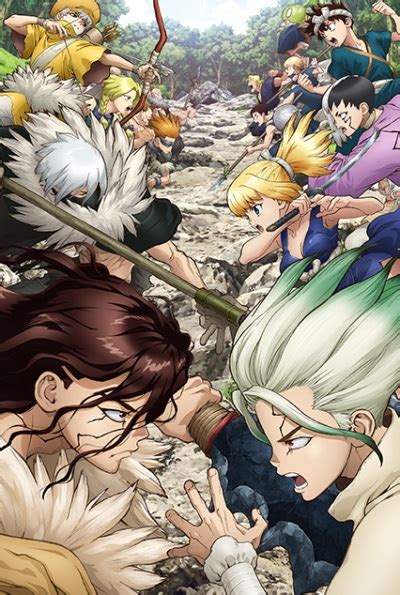 Stone anime was announced in the 3rd issue of the 2019 weekly shonen jump magazine, it began airing in japan on january 14, 2021. Dr. Stone: Stone Wars (Anime TV 2021 - Сейчас)