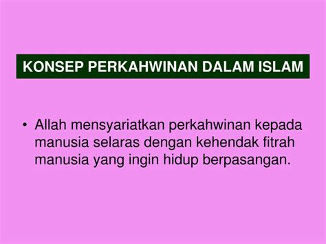 [salah satu kasus dalam hukum islam saat ini adalah perkawinan sesama jenis. PPT - PERKAHWINAN DALAM ISLAM PowerPoint Presentation ...