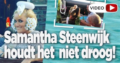 'vlees en bloed is de persoonlijkste single die ik ooit heb uitgebracht. Feest Samantha Steenwijk loopt uit de hand - Ditjes & Datjes