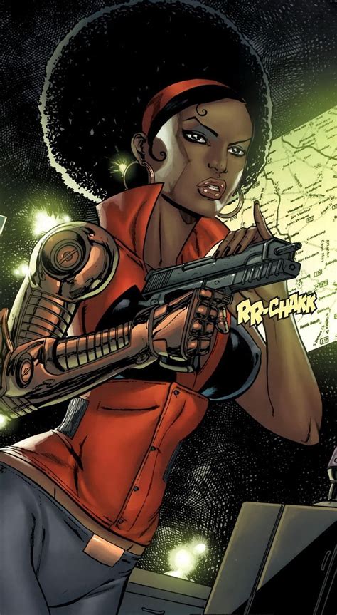 Our first introduction to black characters in the interconnected marvel cinematic universe began with nick fury (samuel l jackson), whose original while black superheroes are flourishing on our tv screens, the likes of watchmen are changing what it means to be a black, female superhero, and. robnorthstar: "Super héroïne du jour: Superheroin of the ...