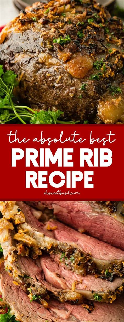 Because it is one of the best cuts of beef, prime rib is usually a dinner for special occasions, which calls for a special menu. The Absolute Best Prime Rib Recipe #primerib #steak # ...