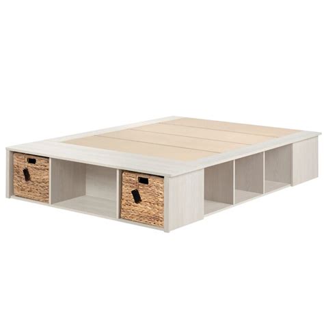 Pair it with the laxseries. South Shore Lilak Storage Platform Bed & Reviews | Wayfair.ca