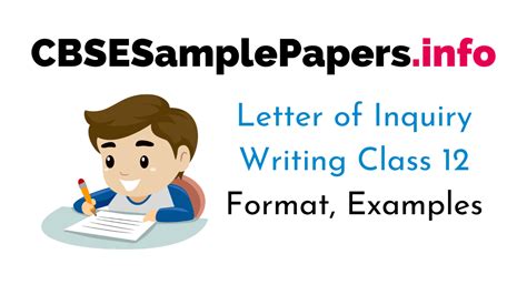 Job application has always been a crucial part of students' or everyone's life. Letter of Inquiry Class 12 Format, Topics, Samples
