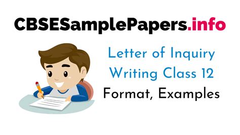 The syllabus for class 12 english has been released letter types include application for a job, letters to the editor (giving suggestions or opinion on. Letter of Inquiry Class 12 Format, Topics, Samples