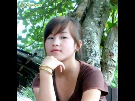 Je suis sincère et prête à aider dans les moments difficiles. les plus belles filles lao - YouTube