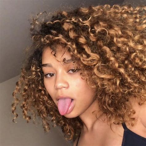 Pair either one of these with your brown or black curly hair and you've got a lovely hairstyle. would you ever bleach your curly hair?? - - [ follow ...