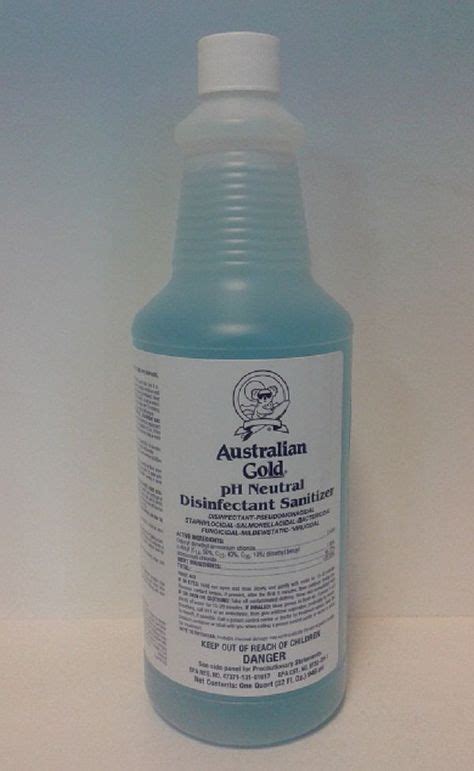 Maybe you would like to learn more about one of these? Details about Australian Gold PH Neutral Disinfectant Cleaner 32 oz Concentrate | Tanning bed ...