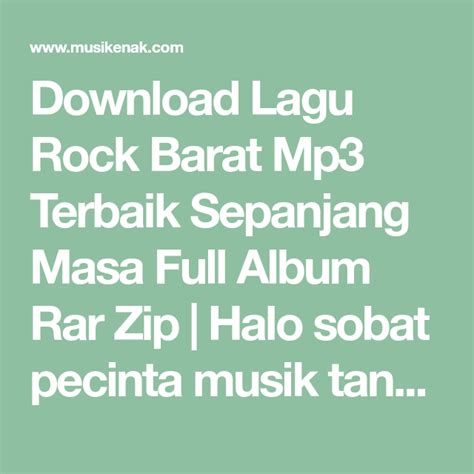 Hasil pencarian anda untuk download lagu lagu barat santai mp3. Pin di Classic rock