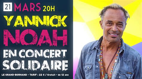Yannick noah | site officiel. Glisse en Coeur 2020 - Yannick NOAH en concert - YouTube