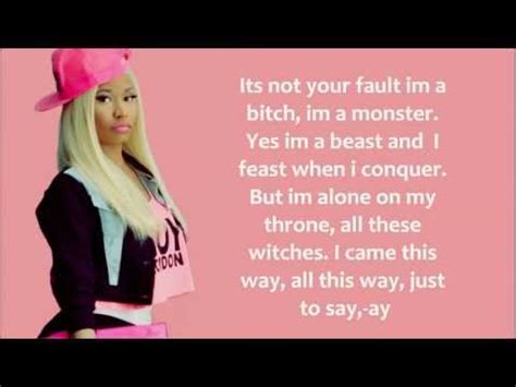 True confidence leaves no room for jealousy. 100+ EPIC Best Nicki Minaj Song Quotes - Allquotesideas