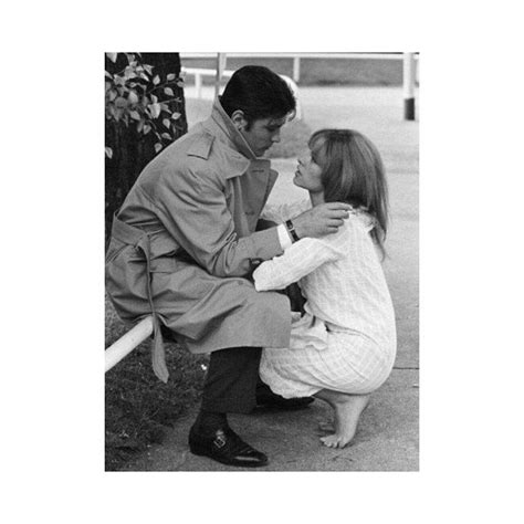 Alain delon melville romy schneider film stills film director timeless beauty great photos couple photography photo booth. Alain Delon and his wife Nathalie on set of "Le Samouraï" in 1967. #icon #inspiration # ...