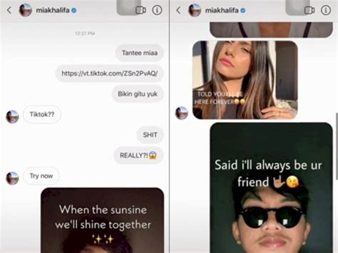 Mia khalifa (originally titled mia khalifa (diss), also known as hit or miss, and sometimes stylized as mia khalifa) is a song by american hip hop group ilovefriday (stylized as ilovefriday). Iseng Kirim DM Via Tiktok, Pria Ini Dapat Balasan ...