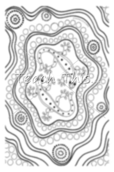 Welcome to people who kept child's soul. Aboriginal Design Colouring Simple - NAIDOC Week Teacher ...