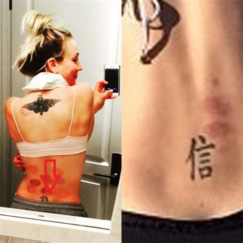 Actress kaley cuoco did just that when she split from her husband of less than two years, tennis since the numbers were fairly large, it would take a fairly large new tattoo to disguise the old one. Kaley Cuoco's 3 Tattoos & Their Meanings - Body Art Guru