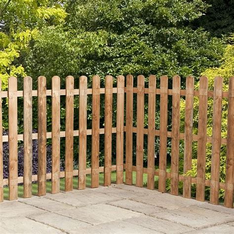 We have some easy diy fence tutorials for you to try! 3ft x 6ft Picket Rounded Top Garden Fence Panels - JMD ...