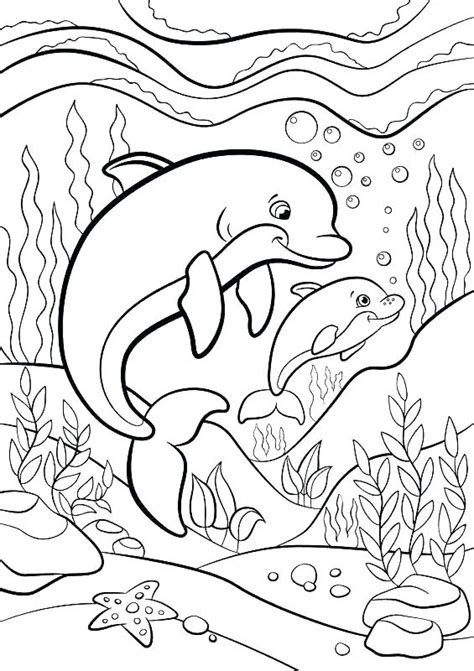 Learn to be creative in your own way. The World Under The Sea Coloring Pages For Kids - Coloring ...