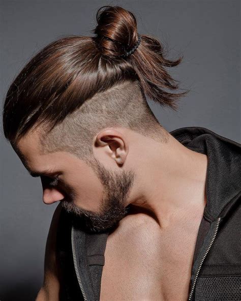 Check spelling or type a new query. Ponytail-Hairstyles | Long hair styles, Man bun hairstyles ...