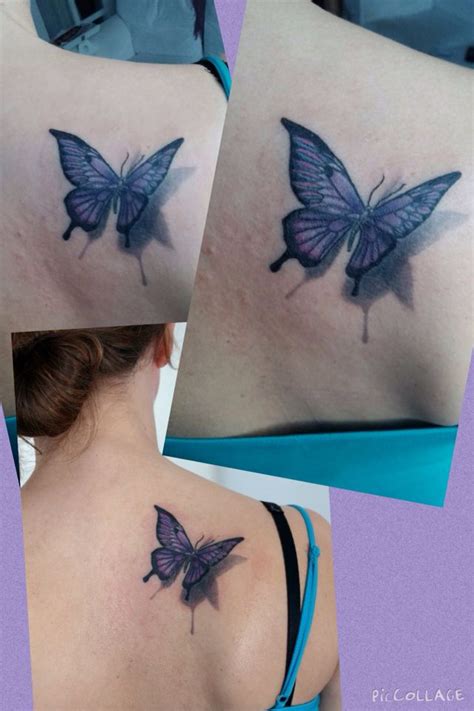 3d tattoos can drive you wild. 3D Vlinder tattoo. | Butterfly tattoo, Inspirational ...