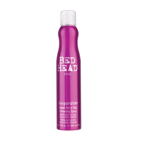 Contortionisttm is the new flexible hairspray as part of the new exclusive artistic edittm's finish range. TIGI Superstar Queen for a Day Thickening Spray