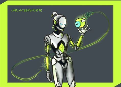 Characters are ©cartoon network studios gen rex. Robot Jacksepticeye random fanart in 2020 | Drawing ...