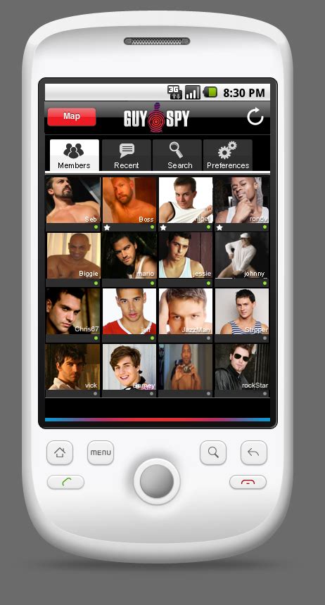 Free messaging & video chat. GuySpy Launches Free Gay Mobile Dating Android App ...