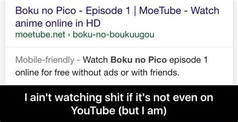 Offering a premium viewing experience animeseason needs attention. Boku no Pico - Episode 1 I MoeTube - Watch anime online in ...