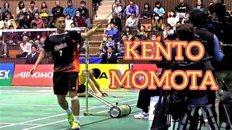 He is known to have a skillful and relentless play style on court. KENTO MOMOTA - The Man Who Blasted His Opponent | Power ...