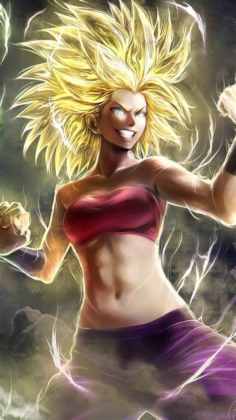 Furthermore, there are versions that resemble their super saiyan forms as well as super saiyan blue. 1080x1920 Caulifla Kale Dragon Ball Super Girls Iphone 7 ...