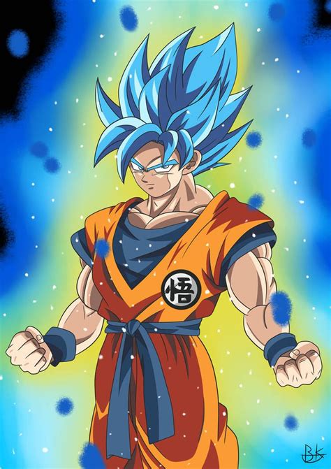 Teq blue vegito dokkan art awaked render ^^. Son Goku Super Saiyan Blue by deriavis | Dragon ball super ...