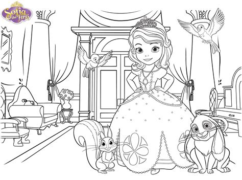 15 free disney frozen coloring pages. Sophie The First Coloring Pages - Coloring Home