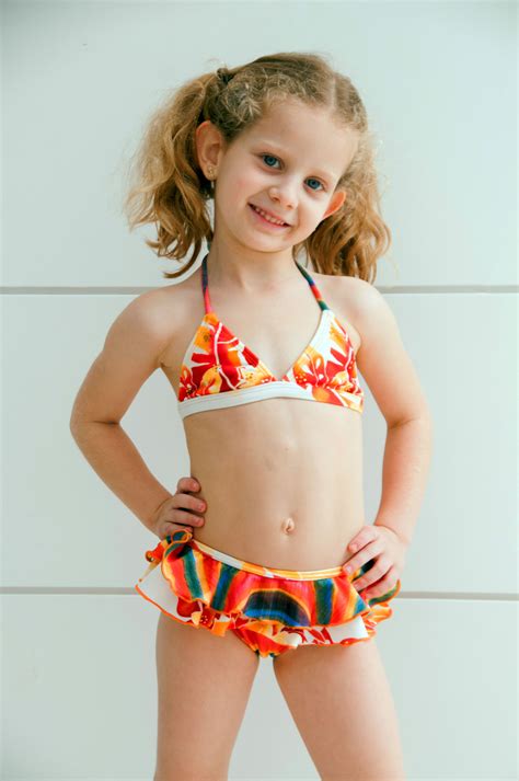 See more ideas about girls swimsuit, swimsuits, baby buns. Girls Rainbow bikini - Lemons & Limes Kids Swimwear #kids ...