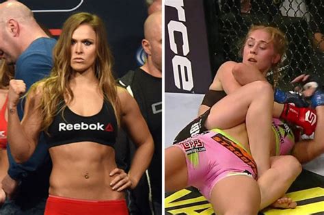 Took 14 hours to put on. UFC women CAMEL TOE curse: Ronda Rousey among victims of ...