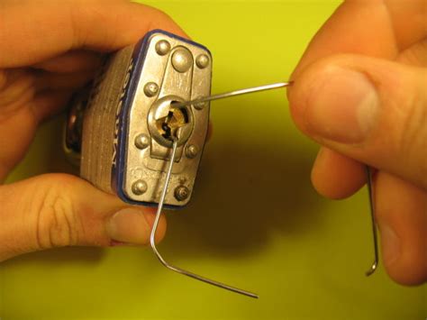 Here are the steps you can take to pick a lock using your paperclip lock pick. Open a Padlock With One Paperclip, Nothing Else: 7 Steps (with Pictures)