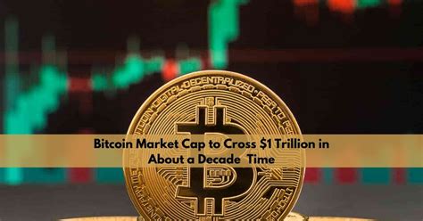 May still be a good buy though. Bitcoin Market Cap to Hit $1 Trillion In Under 10 Years ...