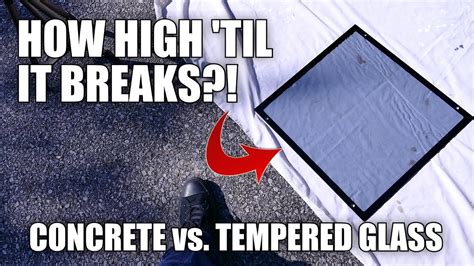 Tempered glass usually has an etched mark in one of the corners to indicate that it is, indeed, tempered. How Strong are Tempered Glass Panels? - YouTube