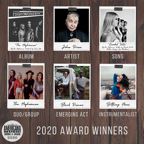 Di seguito è riportato un elenco di eventi e pubblicazioni avvenuti nel 2020 nella musica negli stati uniti. The Highwomen triunfan en los premios de la Americana ...