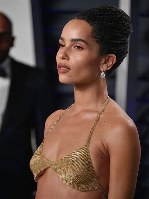 Zoë isabella kravitz was born on 1 december 1988, in venice, los angeles, in california. Zoe Kravitz wears $24,000 gold bikini top to Oscars after ...