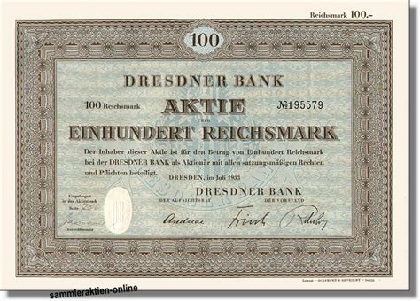 Dresdner bank founding consortium consisted of allgemeine deutsche creditanstalt. Dresdner Bank AG alte Version aus Dresden - Hahn ...