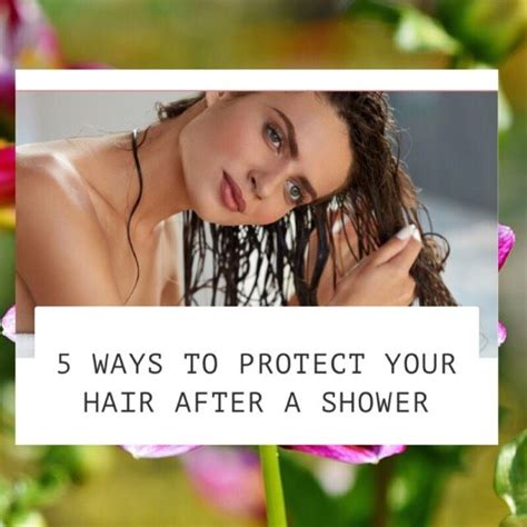 It turns out it can also be used on dry hair as seen on refinery 29, peter bailey, unilever's global technical manager describes how hair serum can be used on dry hair, before we shower. 5 Way To Protect Your Hair After A Shower | 5 ways, Your ...