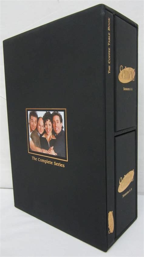 There now exists an awesome coffee table, shaped as three giant wood vhs tapes! Seinfeld The Complete Series Box Set DVD 2007 33 Disc ...