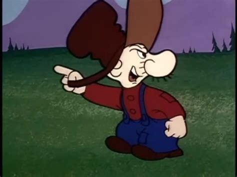 One of them steps on an armed landmine. Snuffy Smith and Barney Google Episode 37 Getting Snuffys ...