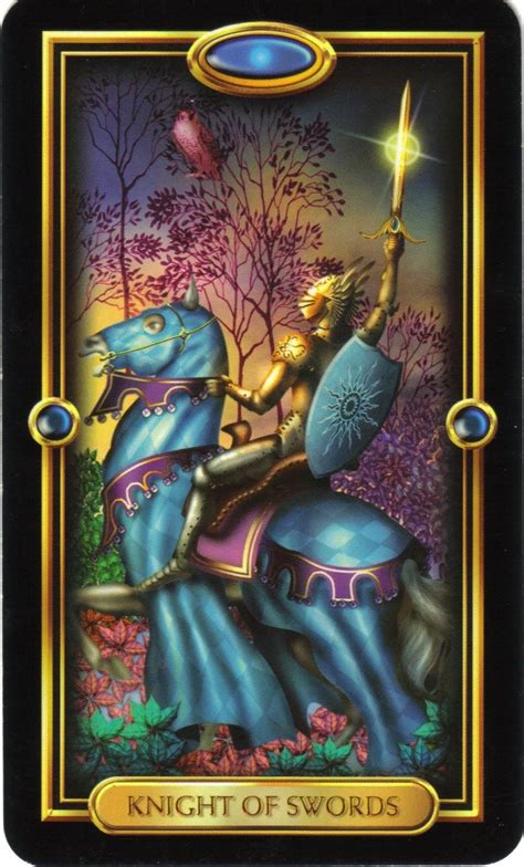 As the pages/princesses suggest messages, the knights. Knight of Swards Tarot | Tarot cards art, Knight sword, Tarot