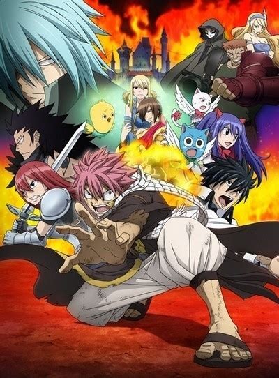 Twofold, the movie opens with eclair's tribe being slaughtered by soldiers to get one half of the phoenix stone, and after the opening credits, natsu's team on a job to catch a. Assistir Fairy Tail the Movie: Phoenix Priestess - Todos ...