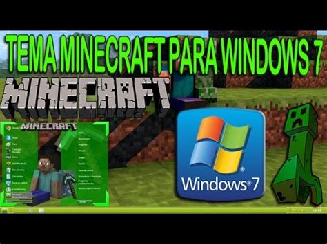 Clicka sobre el botón de descarga que la última versión de minecraft para pc es la 1.13.2, y esta vez no solo trae nuevos escenarios en los mundos, la búsqueda de la tortuga fue. Descargar e Instalar El Tema De Minecraft Para Windows 7 ...