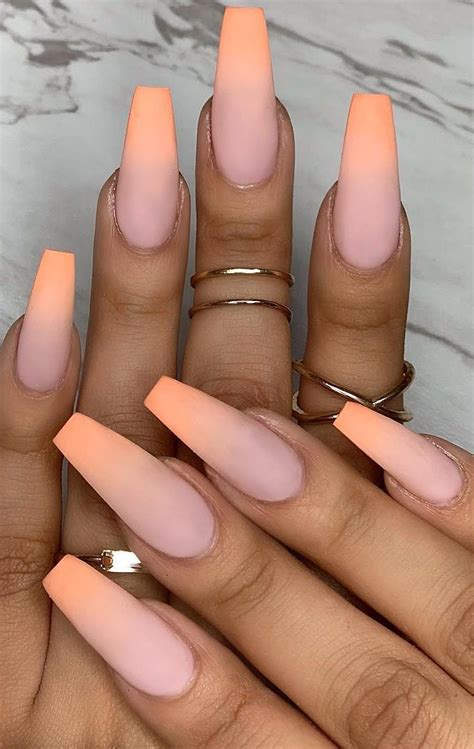 Ombre nail designs come in many cute color schemes, allowing you to feature multiple colors in your manicure instead of settling on just one. 50 Best Ombre Nails ARt Designs ideas and images for 2019 ...