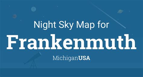 Последние твиты от moon michigan (@moonmichigan). Night Sky Map & Planets Visible Tonight in Frankenmuth